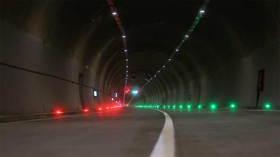 New 1,800-meter Rikoti tunnel opens, rehabilitation of old tunnel begins