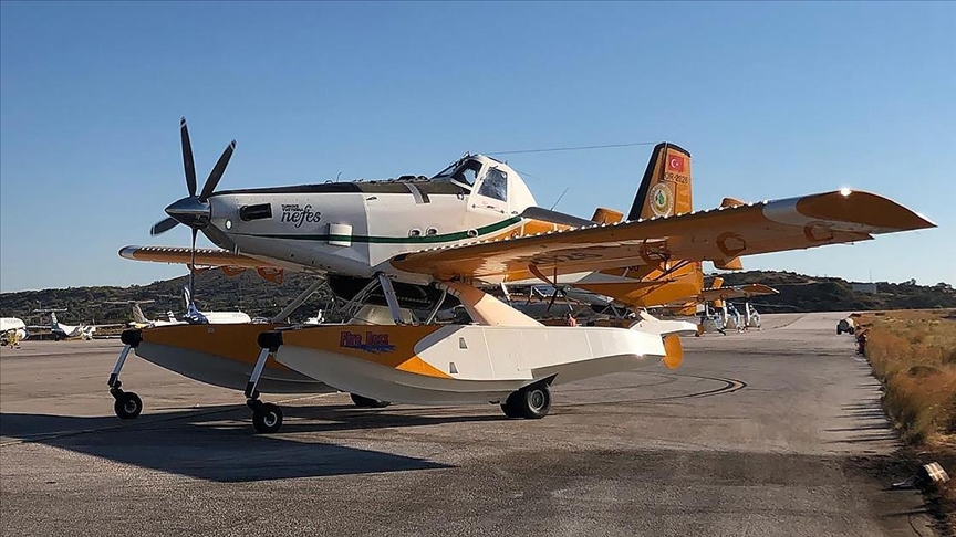 Türkiyə Yunanıstana meşə yanğını ilə mübarizə üçün iki təyyarə və helikopter göndərib