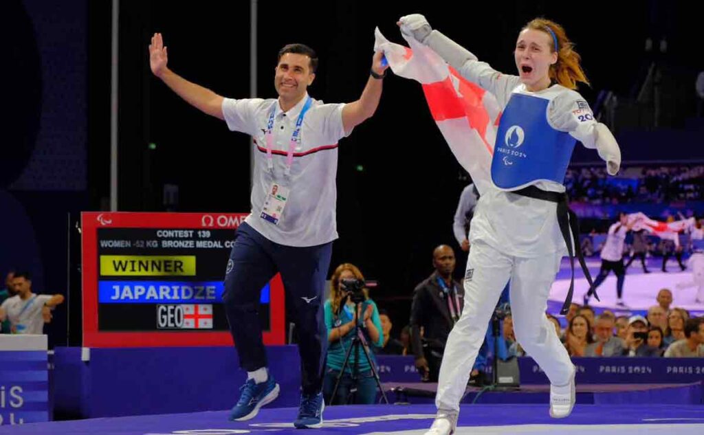 First success at Paris Paralympics - Ana Japaridze wins bronze medal