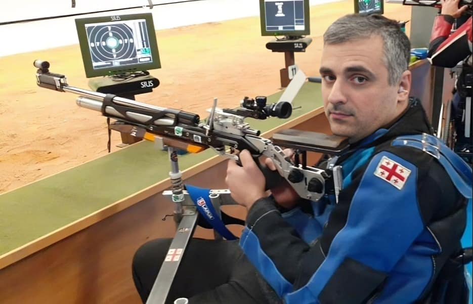 Georgian para athlete Vladimir Chincharauli wins silver in 50-metre rifle shooting at Paralympic Games Paris 2024