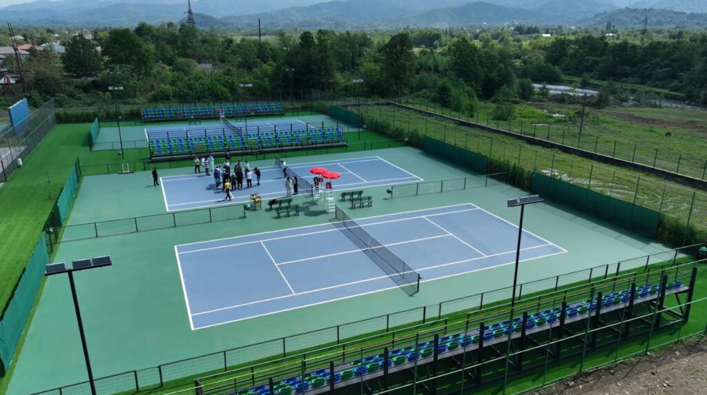 New international standard tennis complex unveiled in Ozurgeti