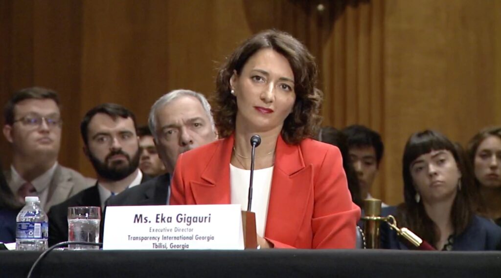 TI Executive Director testifies at Senate Foreign Relations Committee