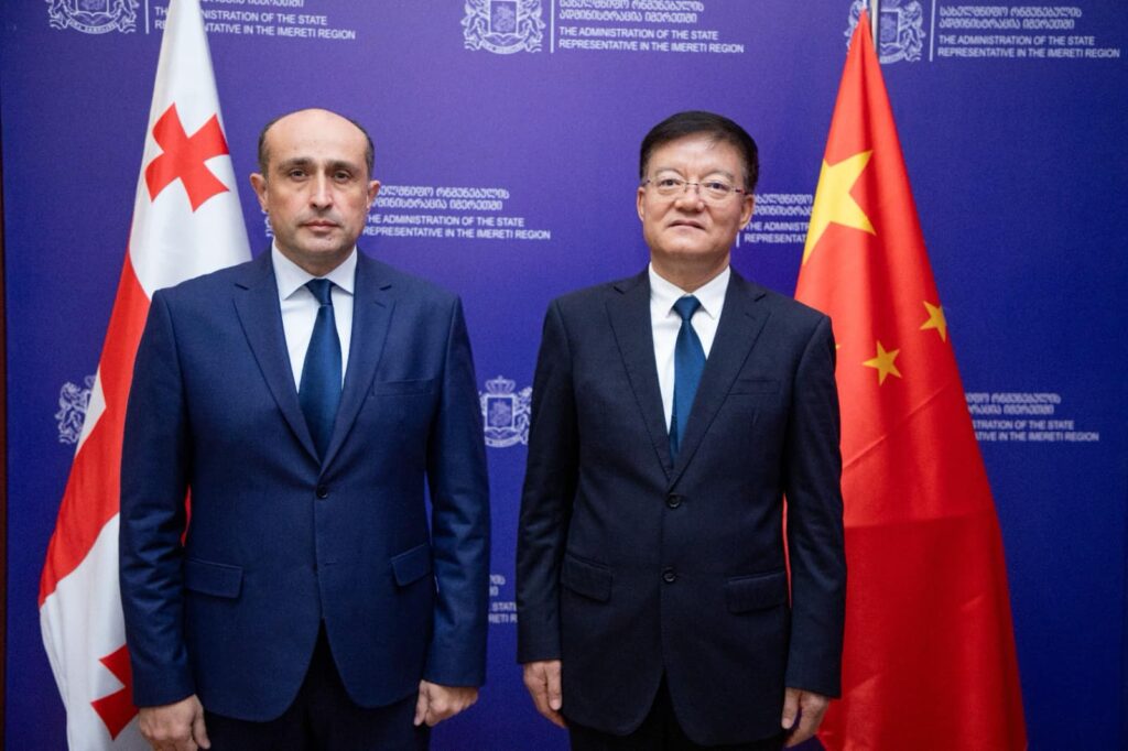 Imereti Governor hosts Chinese delegation