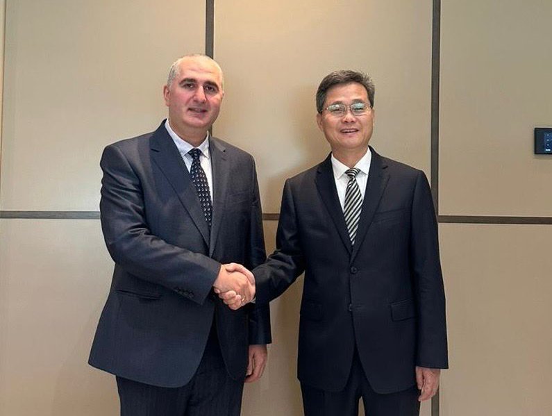 Georgia's Finance Minister meets with Chinese counterpart