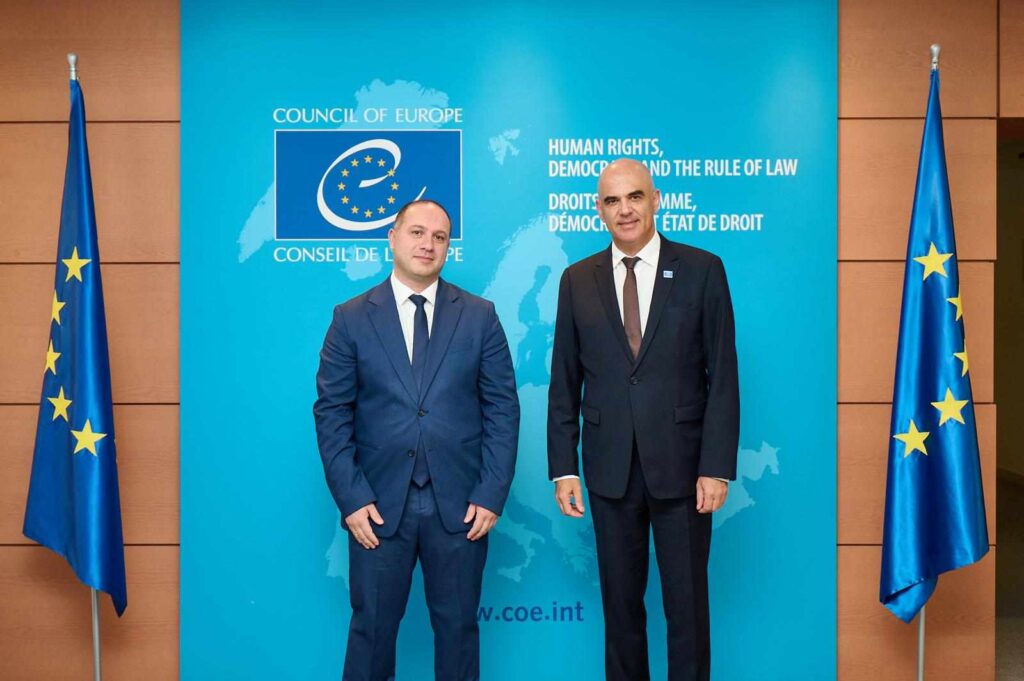 Givi Mikanadze Meets CoE Secretary General