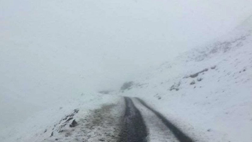 Traffic restrictions on Pshaveli-Abano-Omalo highway due to snow and ice