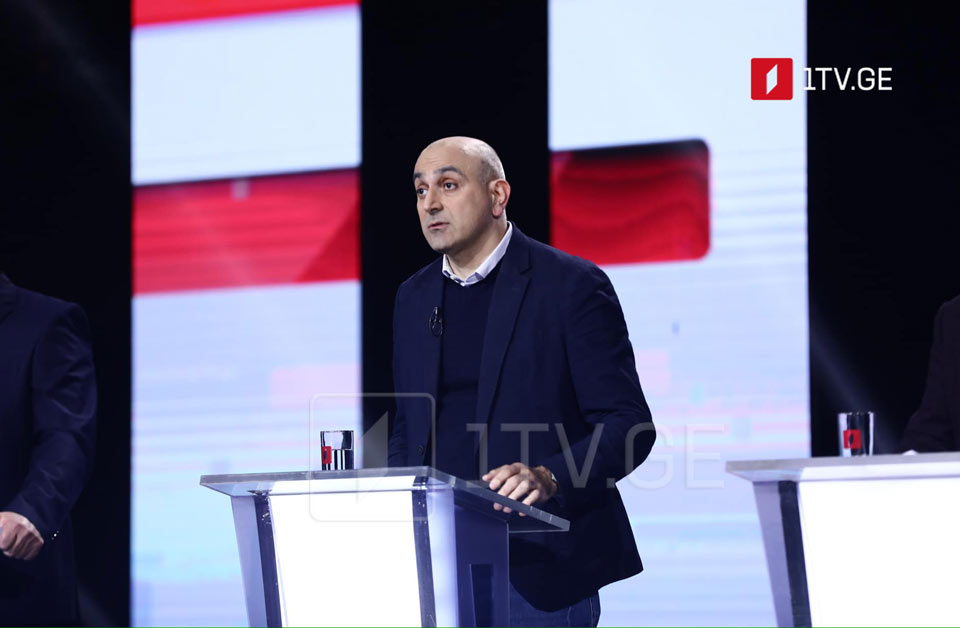 Girchi's Rakviashvili says their party - only offering paths to prosperity and fair legal system