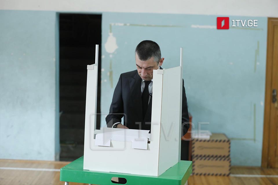 For Georgia's Giorgi Gakharia votes for a return to normal, democratic, free, fair, European development path