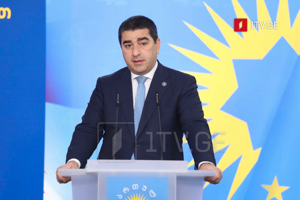 Şalva Papuaşvili - Dörd il əvvəl müxalifət heç bir şəraitdə parlamentə daxil olmayacaqları ilə bağlı vədi imzaladı, sonra sıraya düzüldülər və hamı daxil oldu, indi bu ssenari tamaşa kimi təkrarlanır