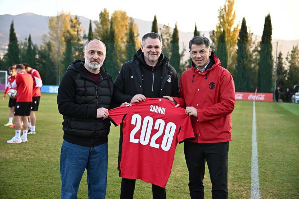 Willy Sagnol extends tenure as head coach of Georgian National Team through 2028