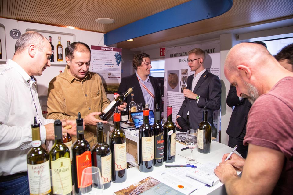 Eight Georgian winemakers showcase 25 wines at Swiss International Exhibition