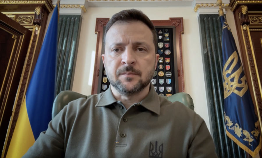 Volodimir Zelenski – Hücumlar təsadüfi deyil, bu Putinlə zənglərdən və görüşlərdən sonra nümayişkaranə hücumlardır, Rusiya göstərir ki, əslində o, ancaq müharibə ilə maraqlanır
