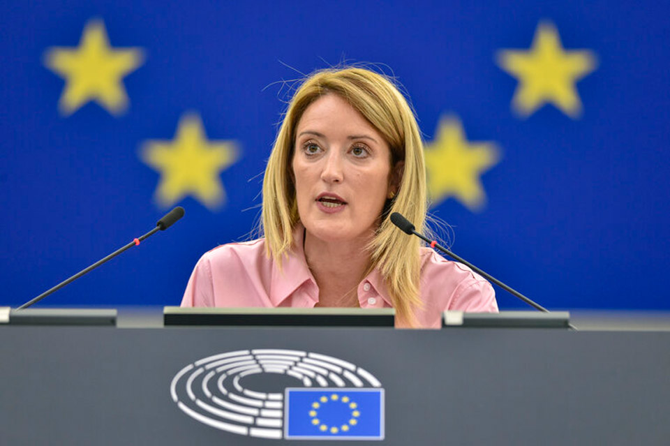 Roberta Metsola: EP committed to support Georgia’s European future