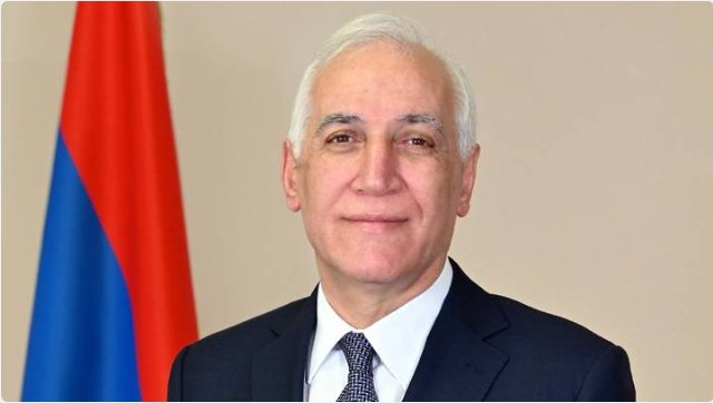 Ermənistan prezidenti Mixail Kavelaşvilini Gürcüstanın prezidenti seçilməsi münasibətilə təbrik edib