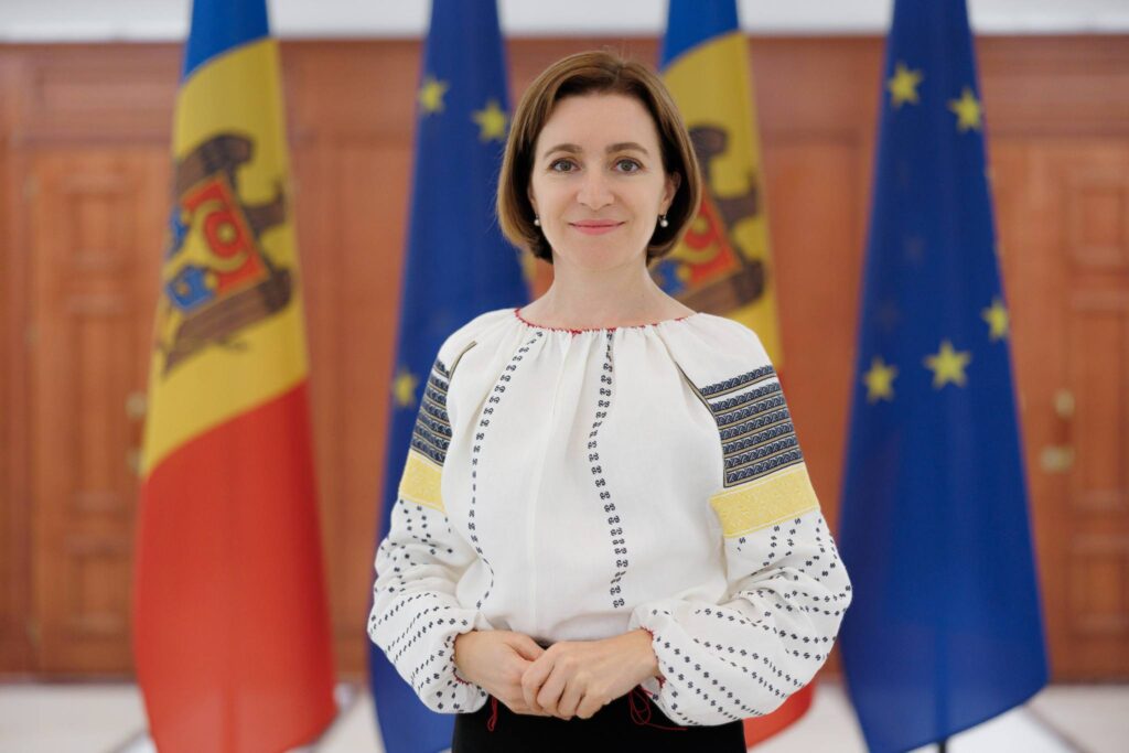 Moldovada prezident Maia Sandunun andiçmə mərasimi keçirilib