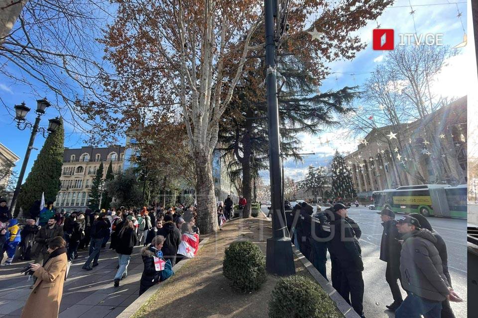 Parlamentin qarşısında hüquq-mühafizə orqanlarının əməkdaşları ilə aksiya iştirakçıları arasında qarşıdurma olub, bir neçə nəfər həbs edilib