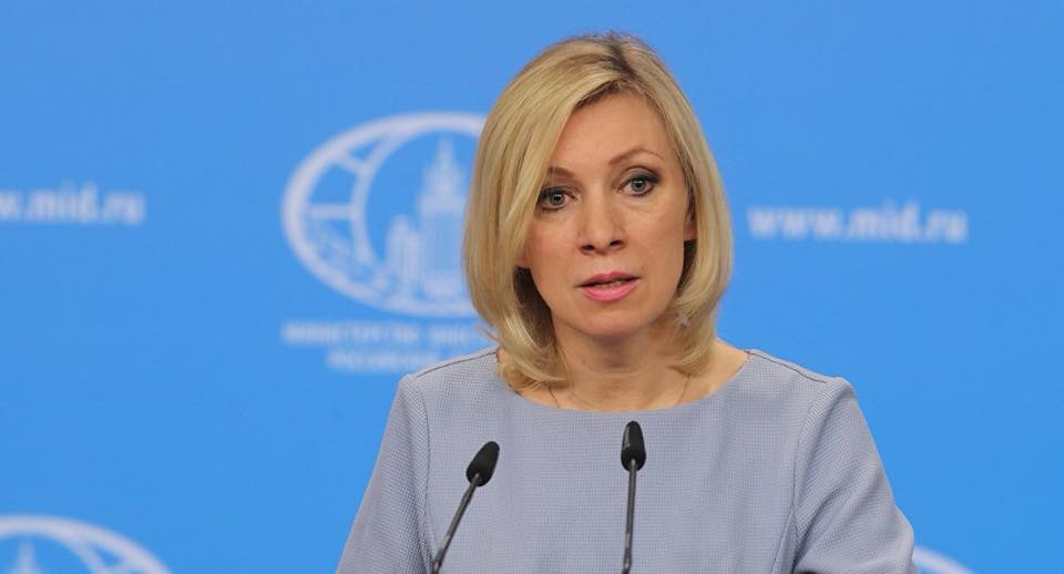 Mariya Zaxarova - Amerika Birləşmiş Ştatları, Ukrayna hakimiyyəti və Avropa ölkələri rus qazının tədarükünün dayandırılmasına görə məsuliyyət daşıyırlar