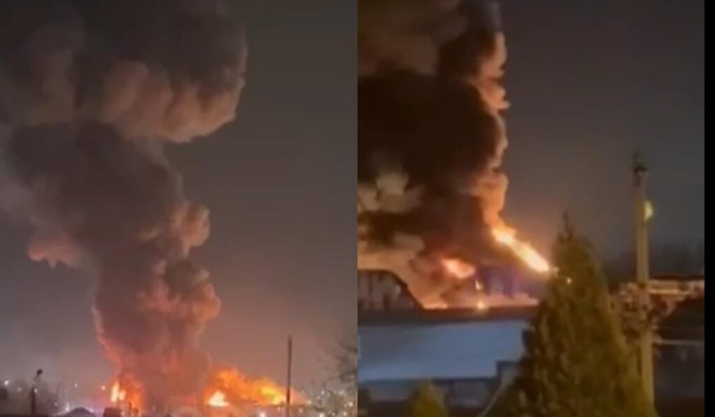 Ukrayna ordusu Rostov vilayətində pilotsuz uçan aparatların anbarını bombalayıb, Ukrayna mətbuatı xəbər verir ki, kəşfiyyat xarakterli pilotsuz təyyarələrin anbarı məhv edilib