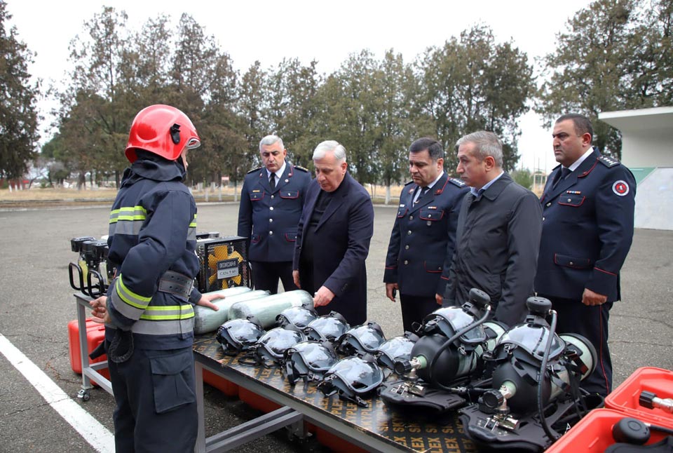 Fövqəladə Halların İdarə Edilməsi Xidməti Avropa standartlarına uyğun 567 ədəd yeni yanğınsöndürən balon alıb
