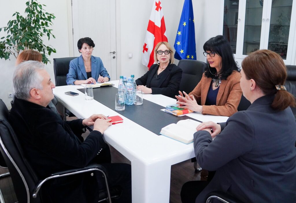 Թեա Ախվլեդիանին հանդիպել է ժողովրդական պաշտպանի գրասենյակին կից գործող Էթնիկ փոքրամասնությունների խորհրդի ներկայացուցիչների հետ