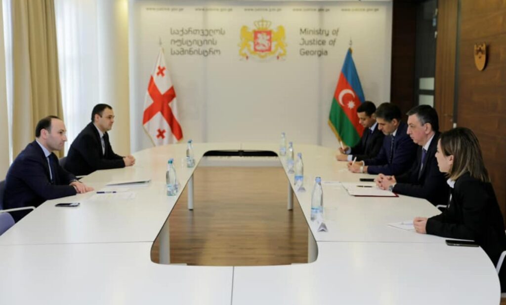 Georgian Justice Minister meets Azerbaijani Ambassador