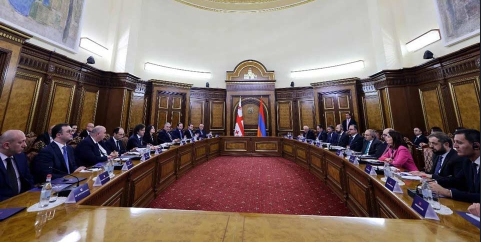 Իրակլի Կոբախիձեի և Նիկոլ Փաշինյանի գլխավորությամբ տեղի է ունեցել Վրաստանի և Հայաստանի միջև տնտեսական համագործակցության միջկառավարական հանձնաժողովի նիստը