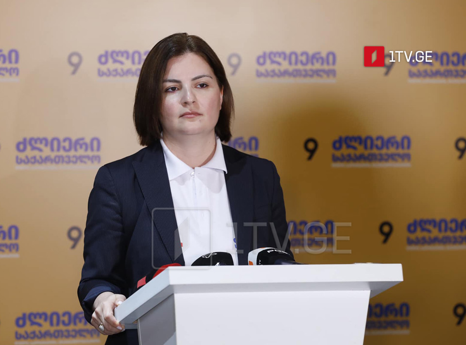 Ana Natsvlishvili: Georgian Dream deliberately disrupts law and order