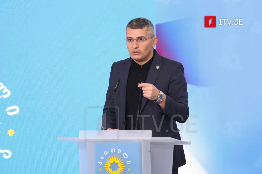 GD's Mdinaradze: New U.S. gov't narratives conflict with actions of its lower echelons, including embassy