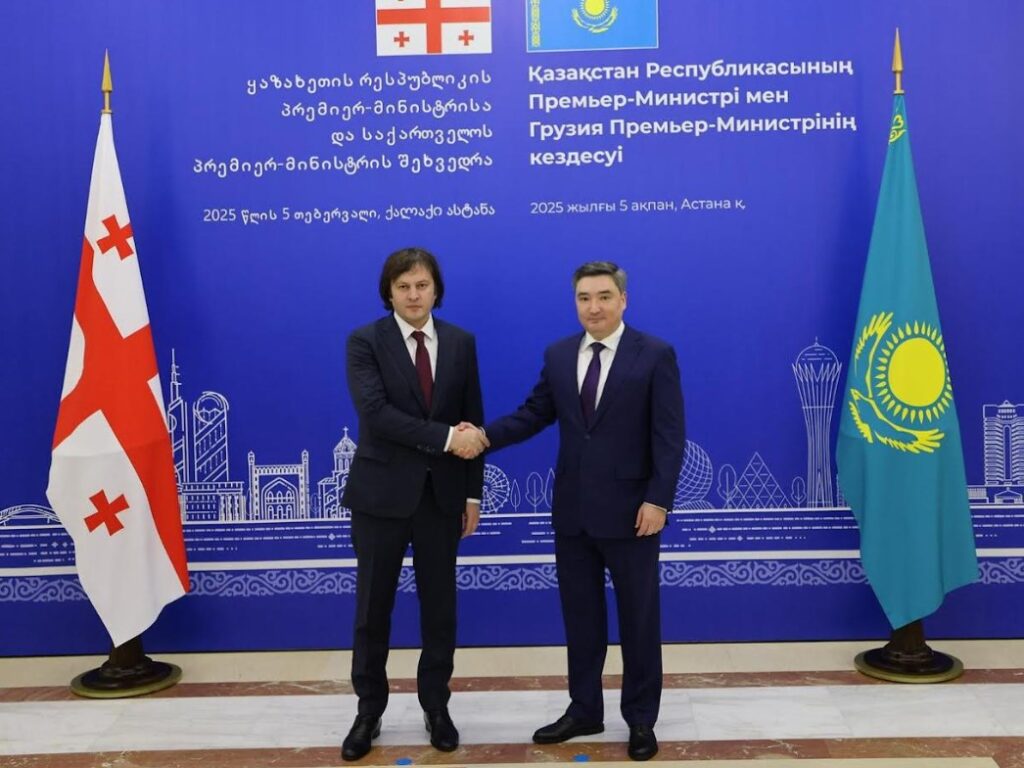 PM Kobakhidze meets with Kazakh counterpart