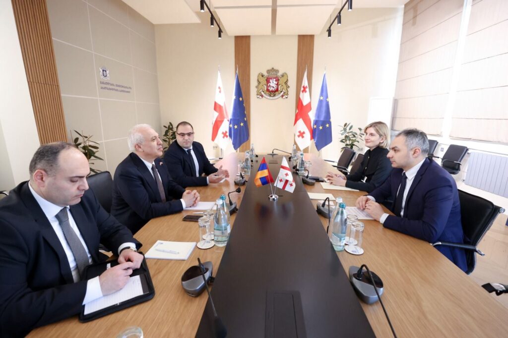 Ալեքսանդրե Ծուլաձեն աշխատանքային հանդիպում է ունեցել Վրաստանում Հայաստանի դեսպանի հետ