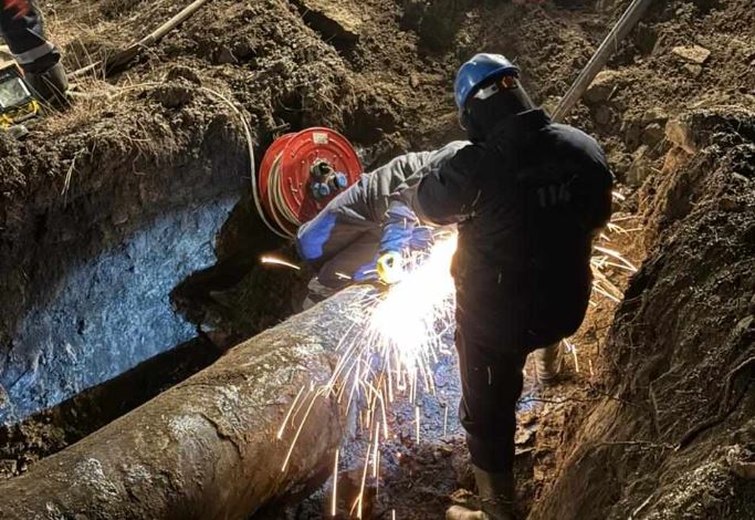 «Тбилиси Энерджи» - 500-миллиметровая труба восстановлена, подача газа уже началась и поэтапно завершится до конца дня