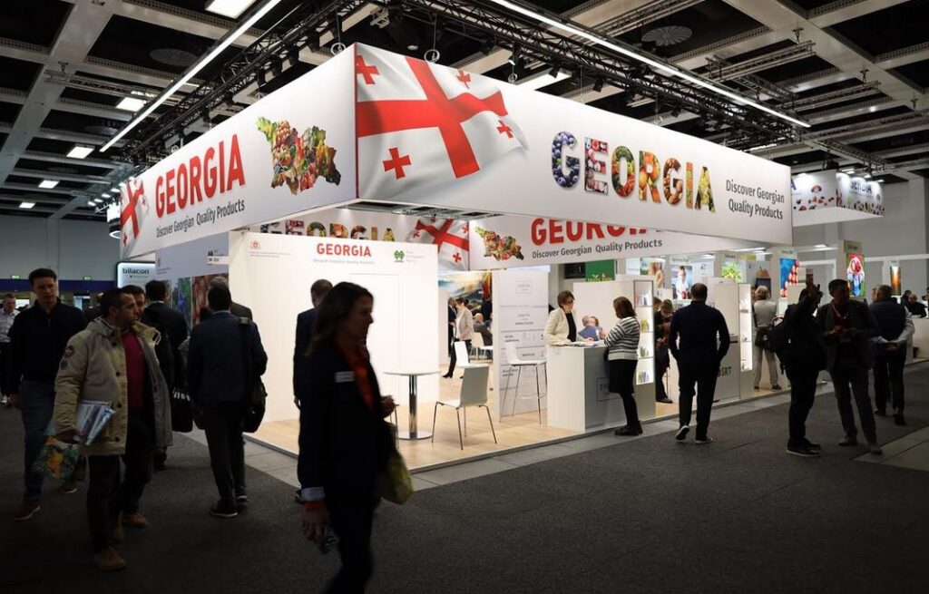 На международной выставке "FRUIT LOGISTICA 2025" был представлен грузинский павильон