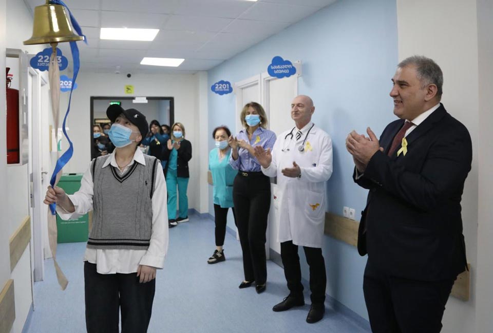 Акьыба чымазара змоу ахәыҷқәа жәларбжьаратә рымш инамаданы, Михаил Сарџьвелаӡе Иашвили иклиникаҿ дыҟан