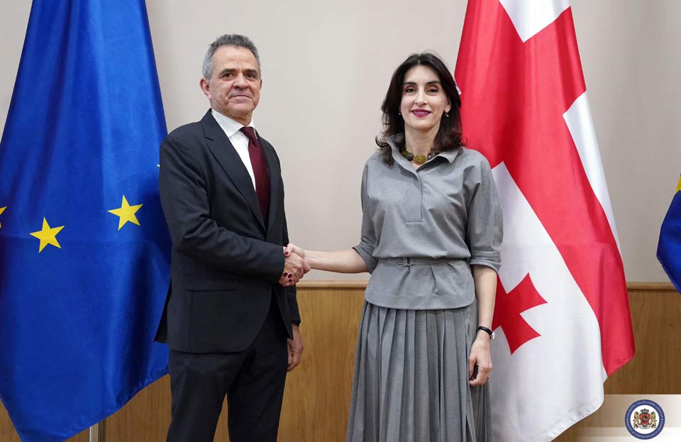 Georgian FM meets Bulgarian Ambassador