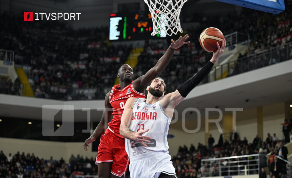 EuroBasket 2025 | Birinci hissədən sonra Gürcüstan millisi Tbilisidə Danimarkanı məğlub edir #1TVSPORT