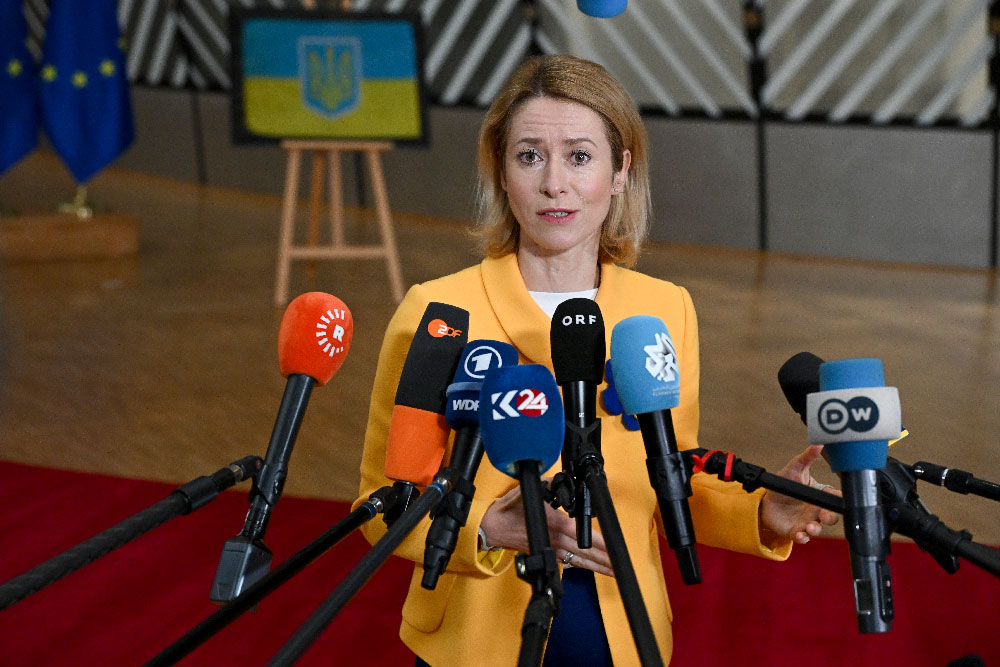 Kaja Kallas: We put forward sanctions on those using violence against peaceful protesters