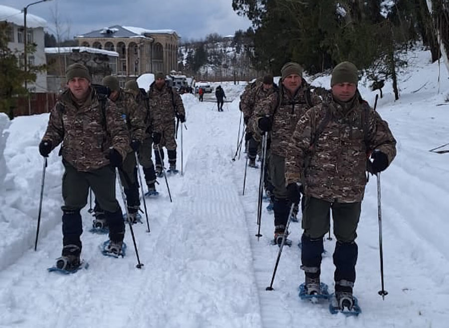 Defence Forces address heavy snowfall challenges