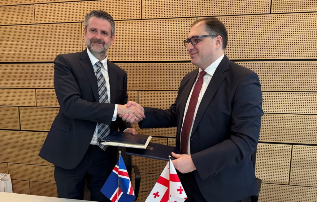 Georgia, Iceland sign air traffic agreement