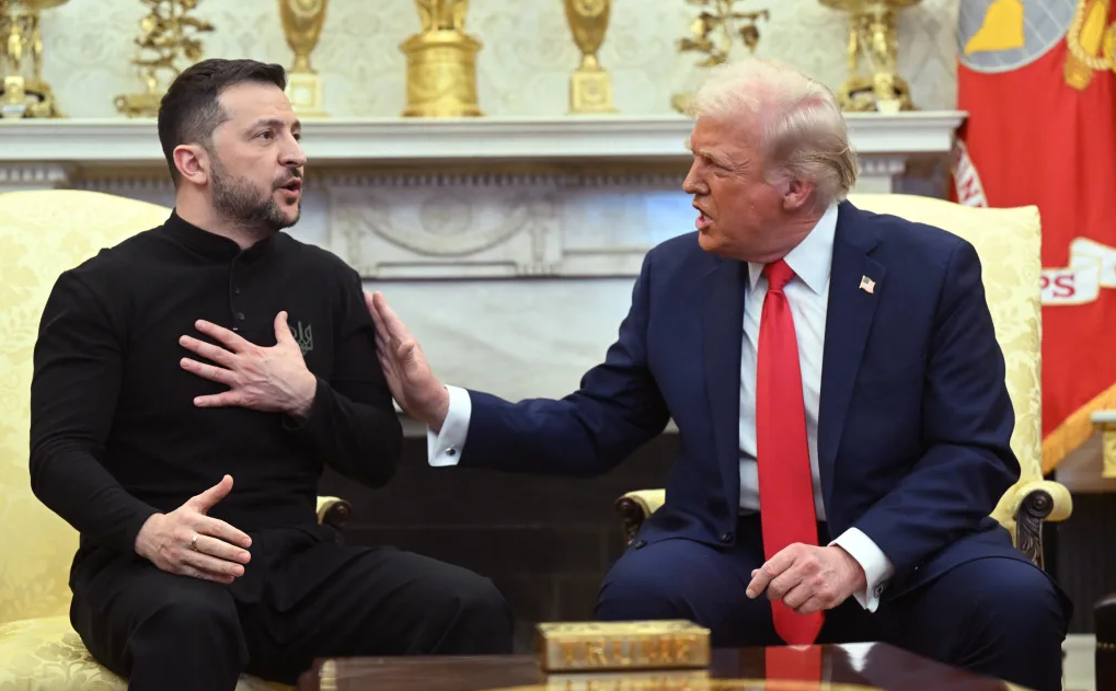 По словам Дональда Трампа, встреча с Владимиром Зеленским "прошла не очень хорошо"