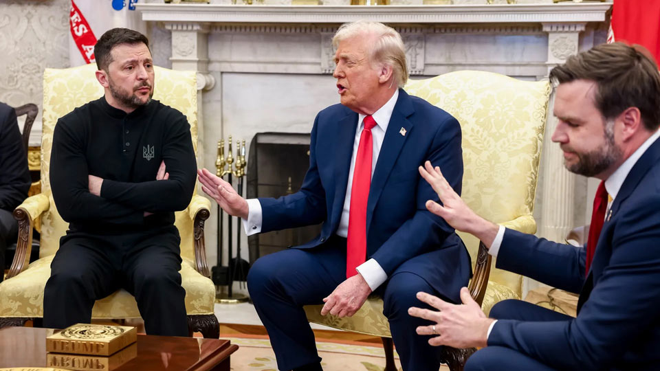 Volodimir Zelenski Donald Tramp və Cey Di Vensə müraciət edib – siz indi müharibə problemlərini hiss edə bilmirsiniz, çünki ortada “gözəl okean” var, hərçənd siz bunu hiss edəcəksiniz