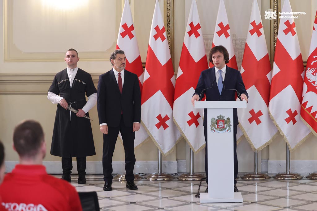 President honours National Men's Handball Team with Orders of Honour at PM and Speaker's joint nomination