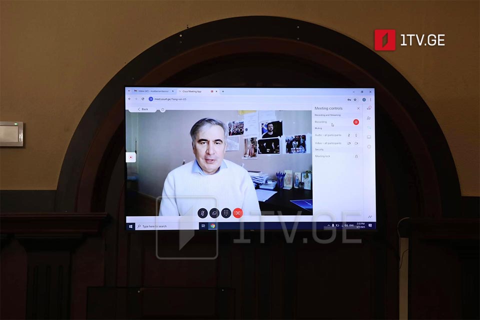 Saakashvili urges for postponing verdict due to illness, saying 'I want to attend session'