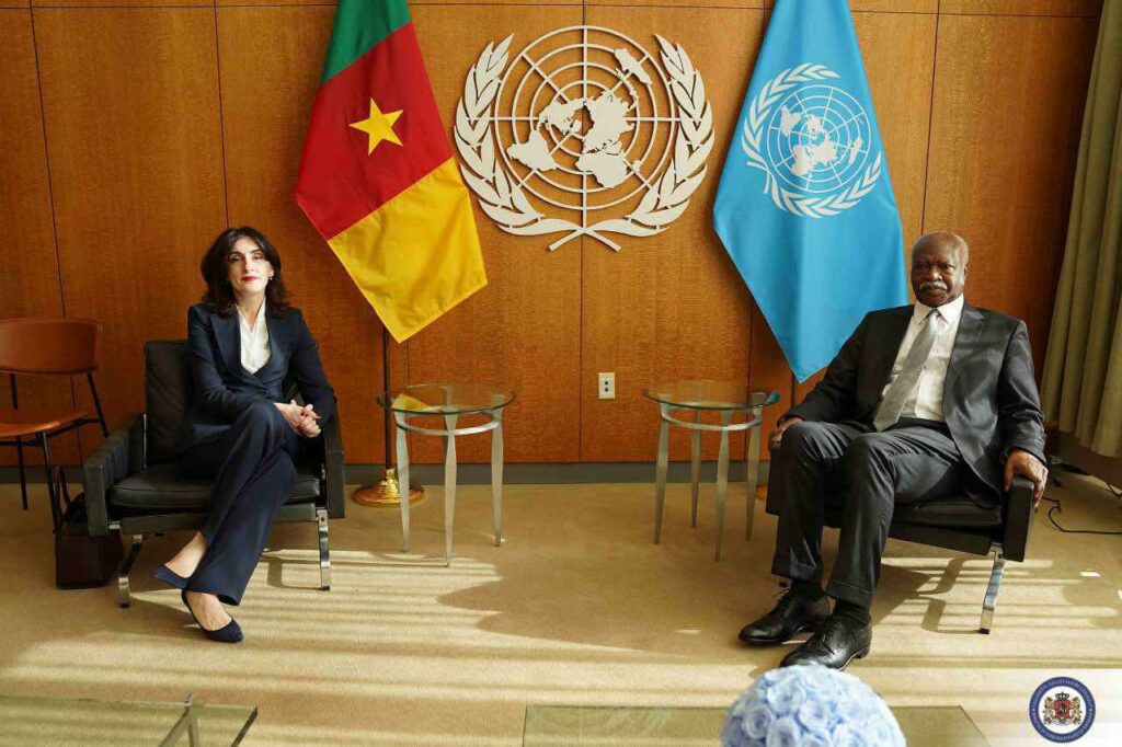 FM Botchorishvili meets with UNGA President