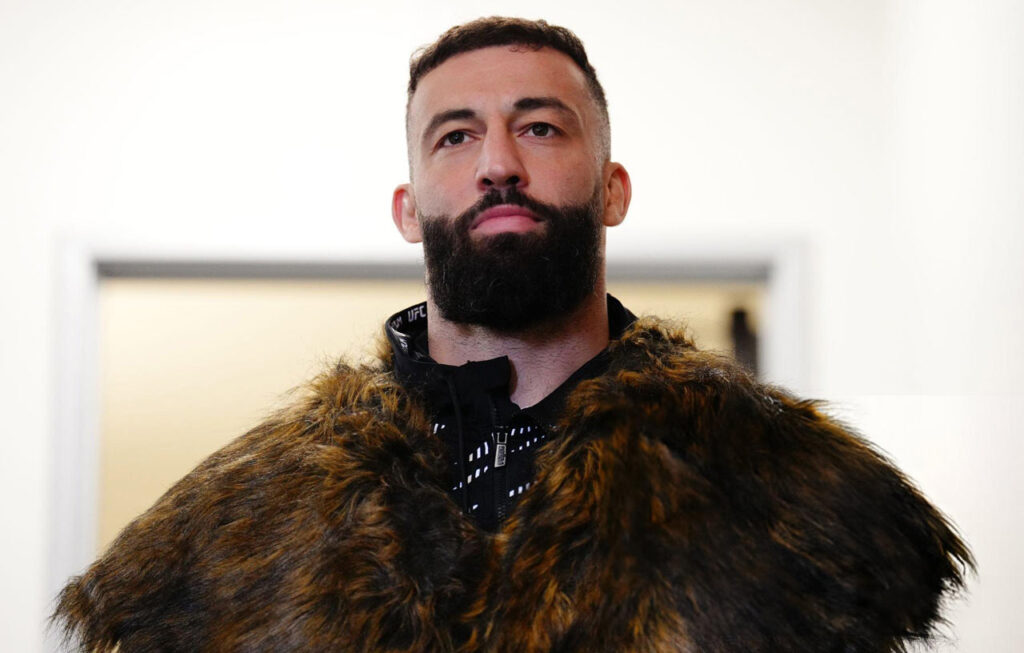 UFC's Georgian middleweight fighter Roman Dolidze beats Italian Marvin Vettori