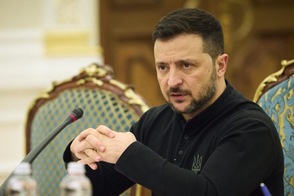 Владимир Зеленский – Украинæ æнхъæлмæ кæсы реалон æлхъывдадмæ Европæ æмæ Америкæйæ Уæрæсейыл, цæмæй «Шахедты» террор фæуромой