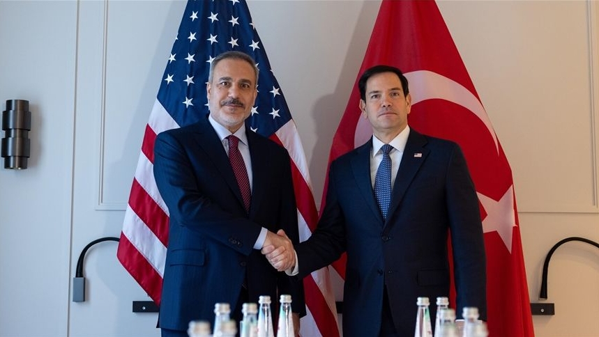 Türkiyənin xarici işlər naziri Hakan Fidan Marko Rubio ilə görüşüb