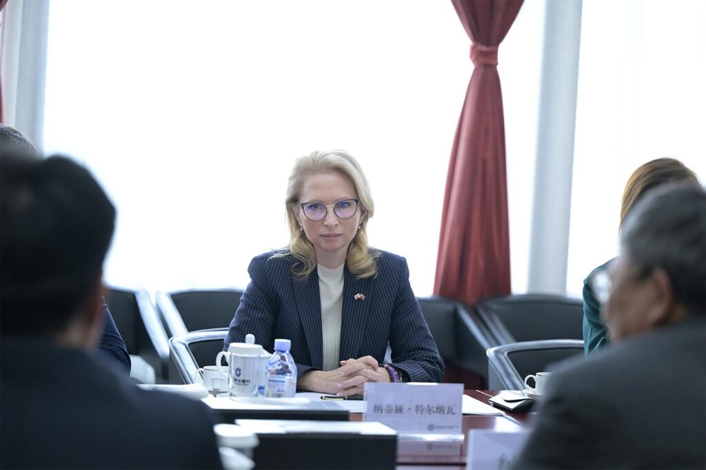 Natia Turnava - Çin bank sektoru ilə uğurlu əməkdaşlıq əhalimizə müxtəlif maliyyə məhsulu və ya təklifinə çıxış imkanı verəcək