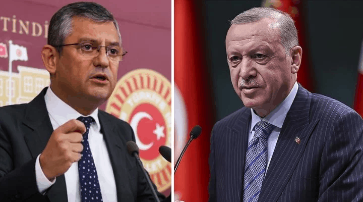 Rəcəb Tayyib Ərdoğan "Respublika Xalq Partiyası"nın rəhbəri Özgür Özelə qarşı iki iddia qaldırıb