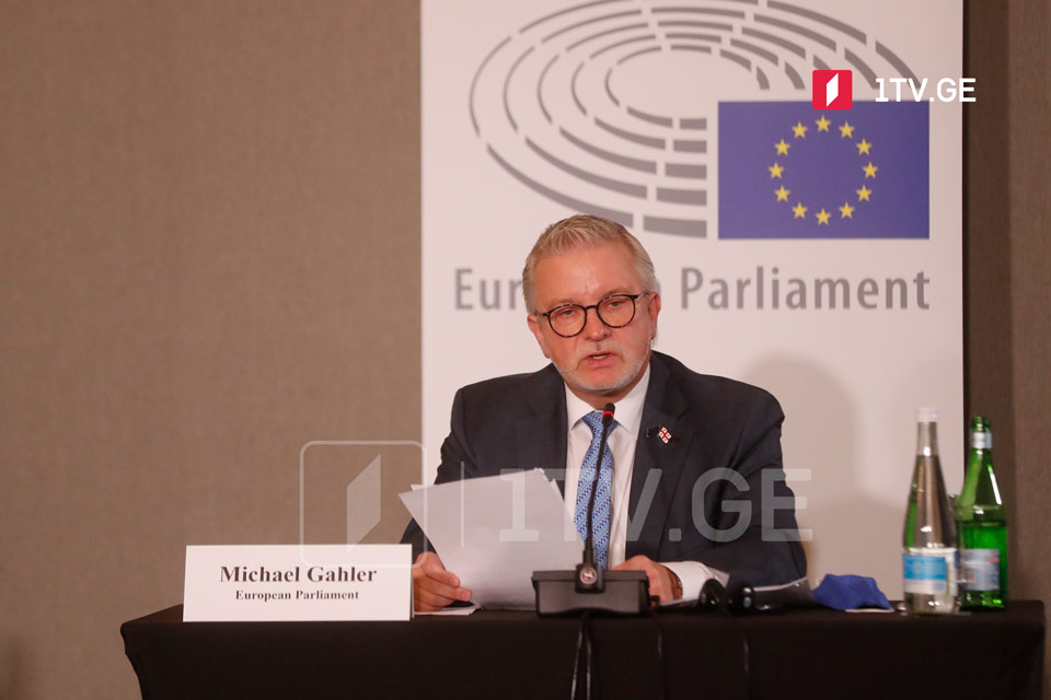 MEP Michael Gahler: if Orban is blocking EU measures, executives from remaining member states should take measures against Ivanishvili's regime