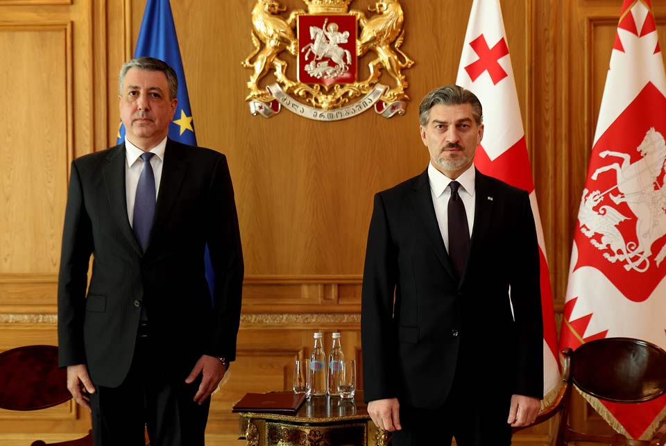 President Kavelashvili meets Azerbaijan's Ambassador